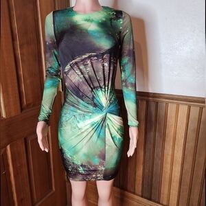 Ted Baker Artistic Fama Magical Forest Dress Rare HTF Ted Size 1 (US4)